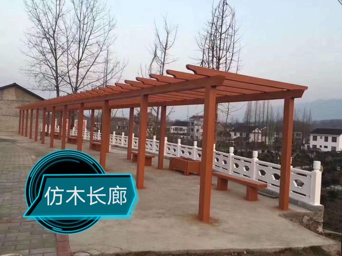 安裝仿木護欄時需要注意哪些方面？